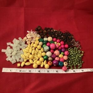 191 grams of fun various beads for jewelry making or craft